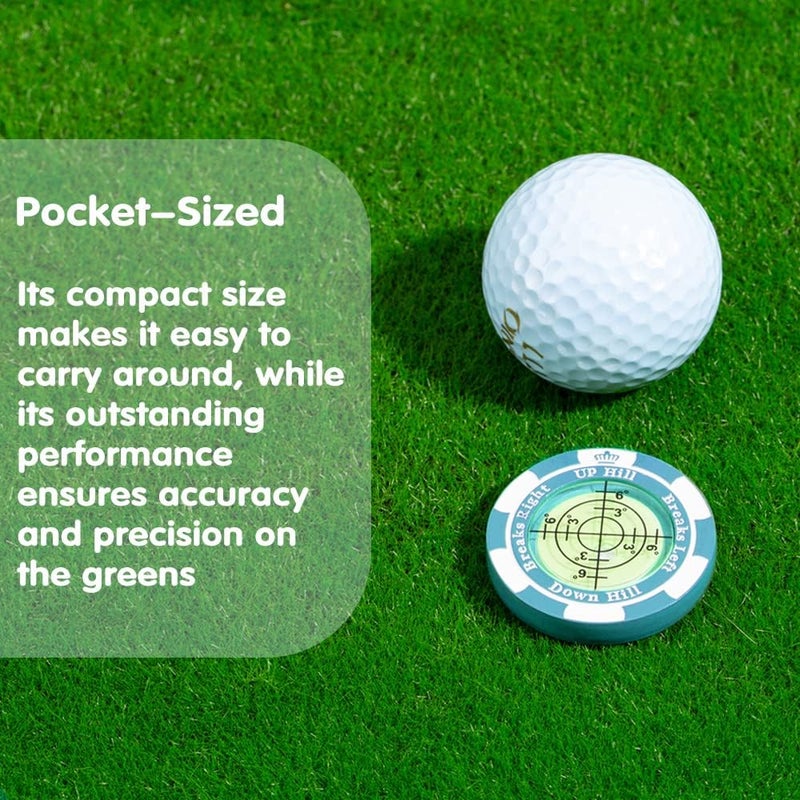 Prodigora SlopeMaster ProGreen Reader - Golf Ball Marker with High Precision Green Reading Aid Golf Accessories for Men Women - Image 5